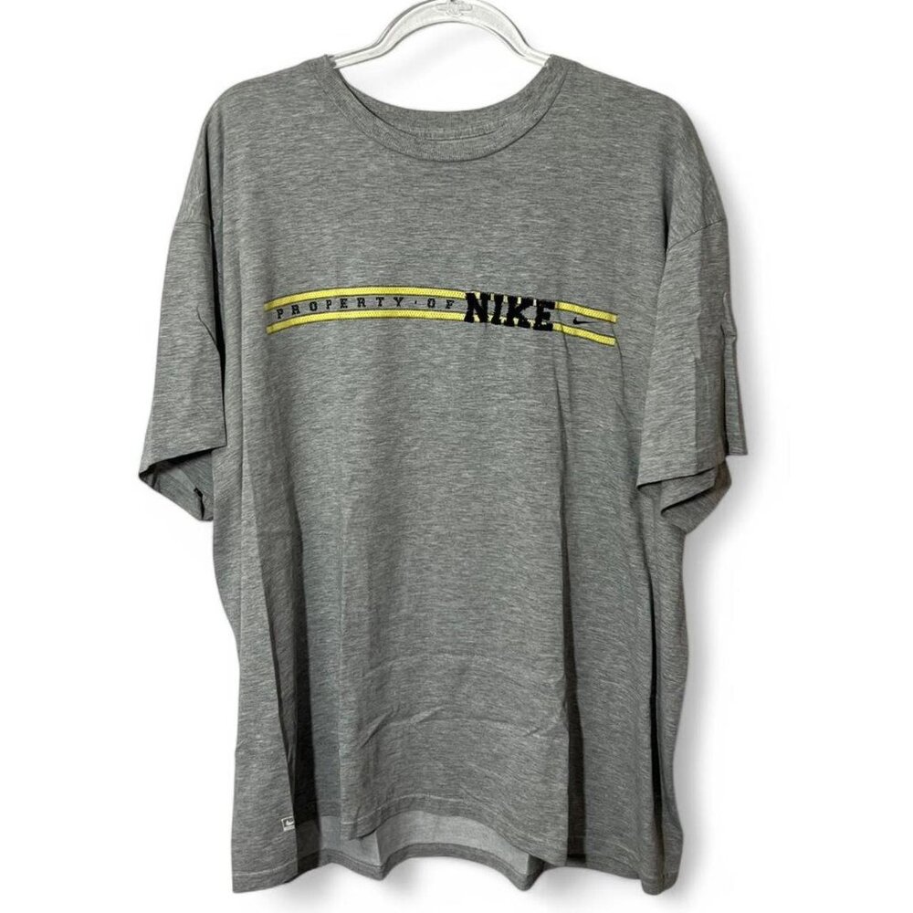 Early 2000s Mens‎ Grey Nike Sportswear T-Shirt